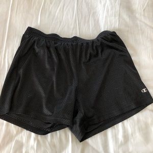 Womens black athletic shorts